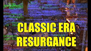 ⚡️CLASSIC ERA Vanilla WoW resurgence continues  Whitemane SERVER TOUR  w Commentary⚡️ [upl. by Nnyledam752]