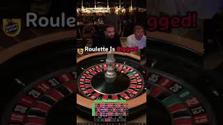 Drake Plays On Rigged Roulette Table drake roulette gambling casino [upl. by Celesta]