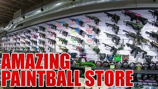 The Most Amazing Paintball Store in the World  ANS Warehouse Tour  2017  Ansgearcom [upl. by Atteirneh]