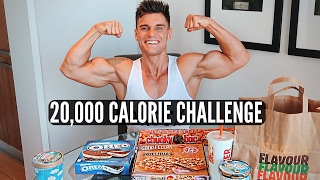 20000 CALORIE CHALLENGE  EPIC Cheat Day  Man VS Food [upl. by Fleisher]