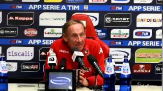 Conferenza Stampa Zdenek Zeman 17122014  Cagliari Calcio [upl. by Gurney]