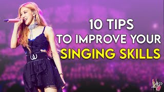 How to sing like a kpop idol 10 tips to improve your singing skills [upl. by Neeli306]