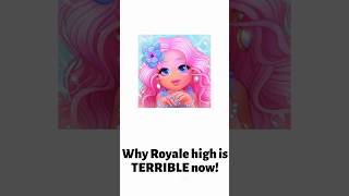 Why Royale High is TERRIBLE NOW fyp shorts dresstoimpress royalehigh robloxdrama roblox [upl. by Christalle744]