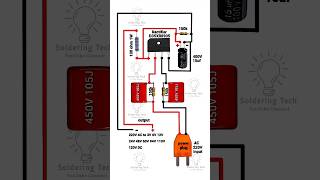 220V AC to 3V 12 18 24 30 40110V auto volts shorts diy [upl. by Ursola]