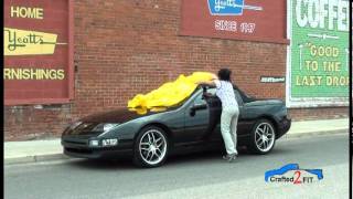 How To Install a Custom Car Cover  Crafted2Fit by Covercraft [upl. by Uria100]