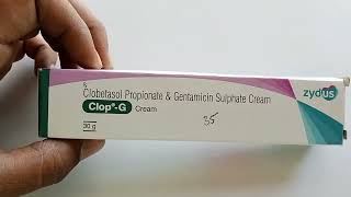 ClopG cream  Clobetasol propionate amp Gentamicin Sulphate cream [upl. by Janel430]