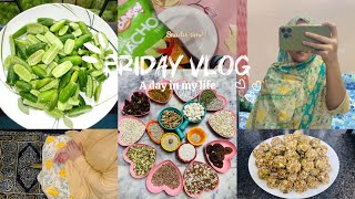 Friday vlog 🌷  productive day 🤍  Quran 🫶🏻  prayers 🤲🏻  Cooking 🧑‍🍳 silentvlog FD52 [upl. by Housen]