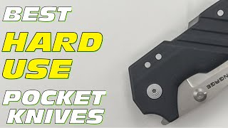 Top 10 Best Hard Use Folding Knives You Can Buy RIGHT NOW [upl. by Tijnar]