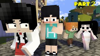 EPISODE 2  HAIKO LOVE STORY HEEKO MEET CUTE GIRL  Minecraft Animation [upl. by Barri]