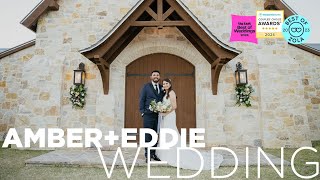 Amber amp Eddie Hidden River Ranch Lampasas Wedding Highlights Video [upl. by Moth]