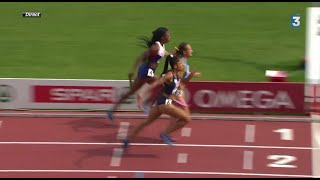 Finish INCROYABLE  France relais 4x400m Femme Championnat dEurope 2014 Women  Incredible finish [upl. by Solley]