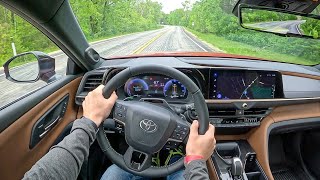 2025 Toyota Crown Signia  POV First Drive Binaural Audio [upl. by Eckmann]