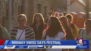 Midways population swells during annual Swiss Days Festival [upl. by Thornton]