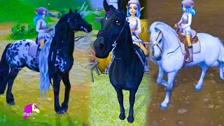 Buying New Updated Friesians Star Stable Online Horses Video [upl. by Airakaz]