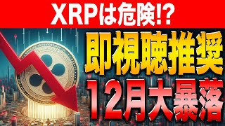 【リップル最新情報】12月の大暴落に注意！負けないための立ち回りを徹底解説！【シバコイン】【イーサリアム】【ビットコイン】【ドージコイン】【XRP】【SHIB】【DOGE】【Bitcoin】 [upl. by Adiahs951]