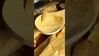 An ancient process of handmaking wooden spoons [upl. by Okire]