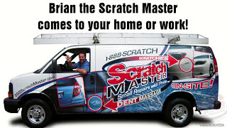 Watch Scratch Master repair scratches and dents onsite with our mobile unit [upl. by Enimajneb]