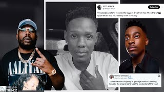 Samthing Soweto Thanked His Fans While the Song from Which He Was Removed Struggles on the Charts [upl. by Tye]