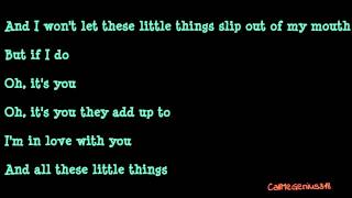 Little Things  Madilyn Bailey Lyric Video [upl. by Lliw]