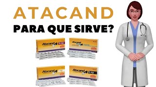 ATACAND que es y para que sirve atacand como tomar atacand 16 mg [upl. by Anitsyrhk]