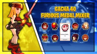 Gacha 40 Furious Medal Mixer  Lost Saga Origin 52 [upl. by Neih]