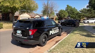 Suspect in custody after barricading themself in northwest OKC home [upl. by Eltsirhc]