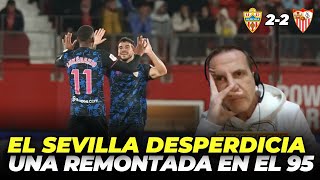 OTRO DRAMA del SEVILLA  Resumen Almería 22 Sevilla [upl. by Yellac]