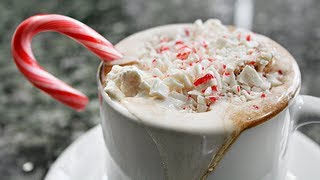 How to make a Starbucks Peppermint Hot Chocolate [upl. by Ednutey]