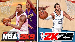 Scoring With Derrick Rose In Every NBA 2K [upl. by Nirre]