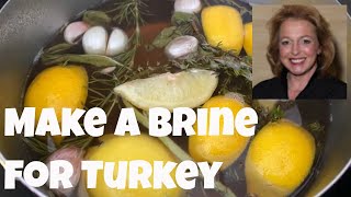 Make a Brine for Turkey  Best Brine for a Perfect Roast Turkey Every Time [upl. by Elleined]