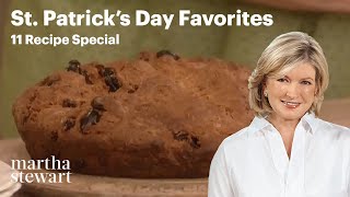 Martha Stewart’s St Patrick’s Day Favorites  11 Delicious Recipes [upl. by Seni]