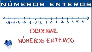 Ordenar números enteros [upl. by Ayoj255]