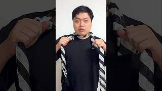 Easy Simple Scarf Neck Pass Magic Trick shorts trending tutorial [upl. by Liscomb]