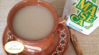 Como hacer atole blanco con maseca [upl. by Flavia]