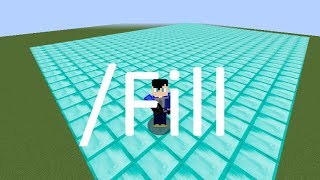 How to use fill command in minecraft [upl. by Curtice665]