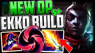 NEW EKKO BUILD IS A 1v9 MACHINE  Ekko Jungle Beginners Guide Season 14 Best BuildRunes [upl. by Bengt]