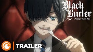 Black Butler  Public School Arc  TRAILER VOSTFR 4 [upl. by Ahsiakal]