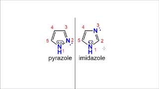 Which Heterocyclic Compound is more basic Imidazole vs Pyrazole PART 1 [upl. by Kammerer54]