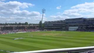 The Edgbaston Crowd vs Mitchell Johnson [upl. by Oramug]