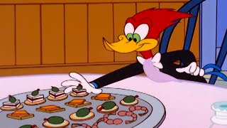 Woodys Fancy Feast  1 Hour of Woody Woodpecker Full Episodes [upl. by Rawlinson]