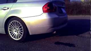 2012 BMW 3 series Exhaust Sound and Acceleration E90 325i Review [upl. by Stent]