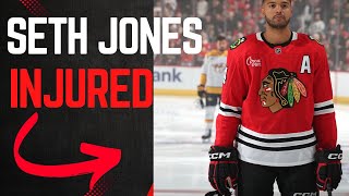 Chicago Blackhawks Seth Jones on IR [upl. by Yecad157]