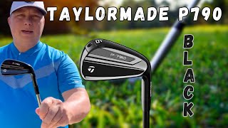 The Dark Side of Performance TaylorMade P790 Black Irons Review [upl. by Farnham509]