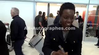 Danai Gurira signing autographs in Paris [upl. by Illak648]