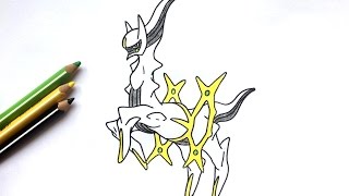 DESSIN ARCEUS Pokémon [upl. by Dewar]