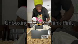 Unboxing Kobe 6 Think Pink unboxing shorts kobe basketball flightreacts viralvideo [upl. by Auqenaj]