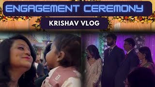 Engagement Ceremony Full Enjoyment Krishav Vlog [upl. by Schou]