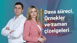 Dava süreci Örnekler ve zaman çizelgeleri [upl. by Apeed]