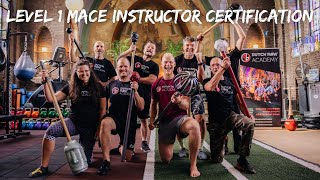 Dutch Flow Academy Level 1 Mace Instructor Certification [upl. by Rezeile238]