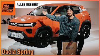 Dacia Spring 2024 Wird das Facelift jetzt zum Mini Elektro Duster Review  Test  Extreme 65 [upl. by Nonnahs204]